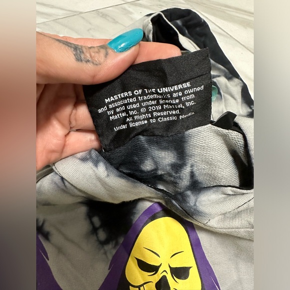 Killstar Masters of the universe skeletor skull reaper tye dye hoodie NEW no tag - Picture 6 of 9
